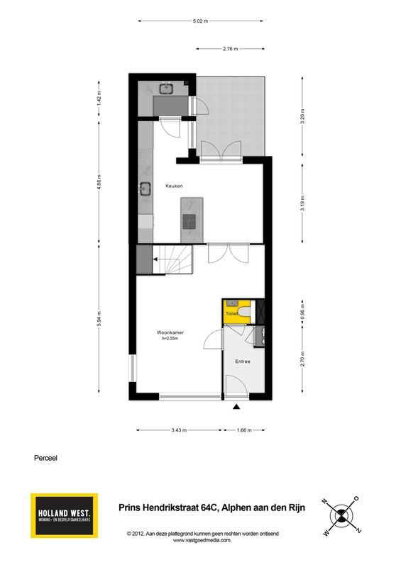 Prins Hendrikstraat 64-C Floorplan Blur 0