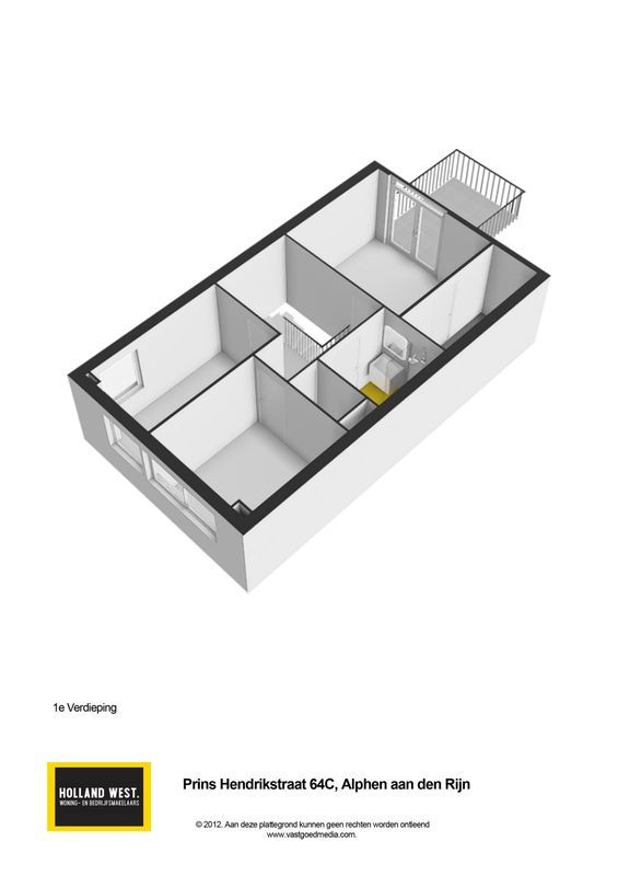 Prins Hendrikstraat 64-C Floorplan Blur 3