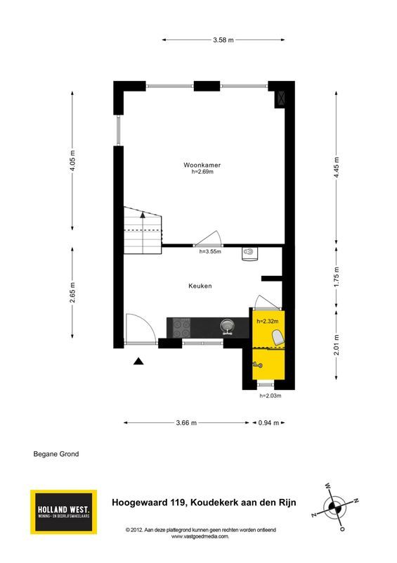Hoogewaard 119 Floorplan Blur 2