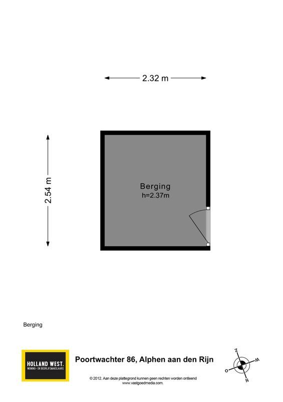 Poortwachter 86 Floorplan Blur 1
