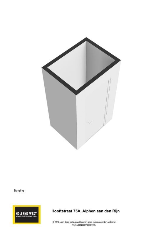 Hooftstraat 75-A Floorplan Blur 1