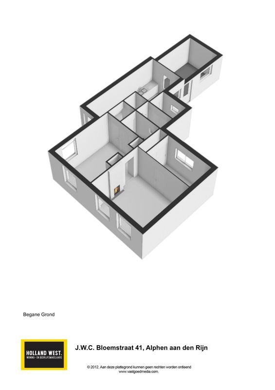 J.W.C. Bloemstraat 41 Floorplan Blur 1