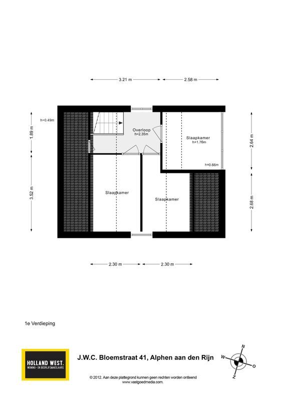 J.W.C. Bloemstraat 41 Floorplan Blur 2