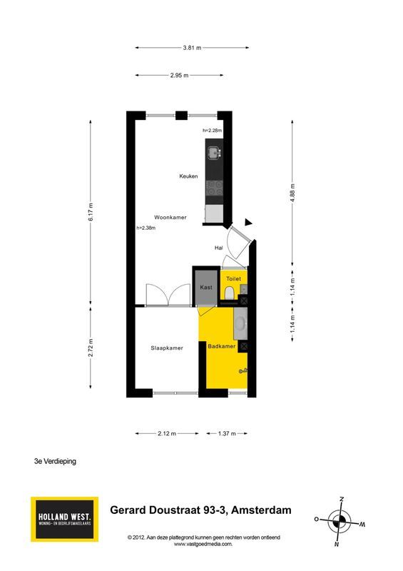 Gerard Doustraat 93-3 Floorplan Blur 0