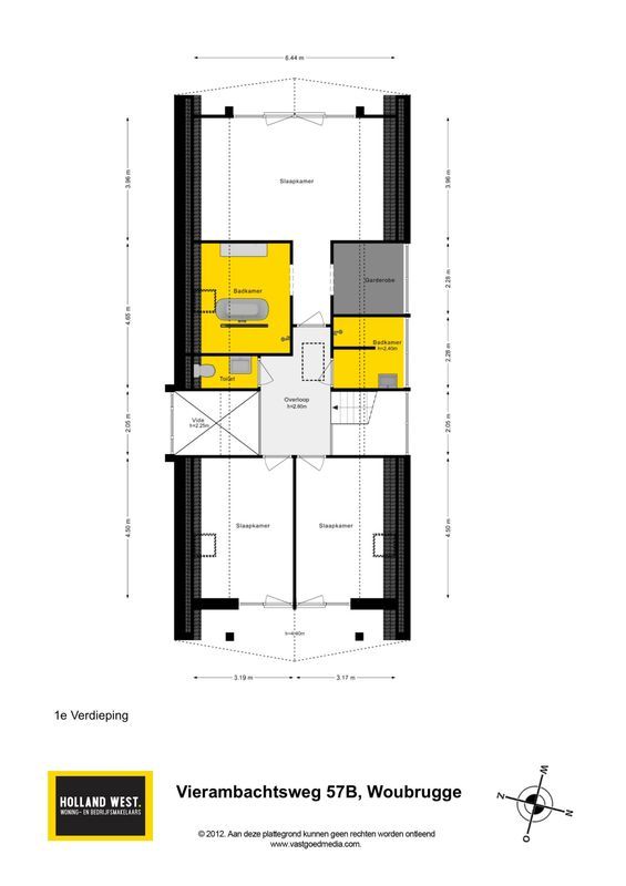 Vierambachtsweg 57-b Floorplan Blur 2