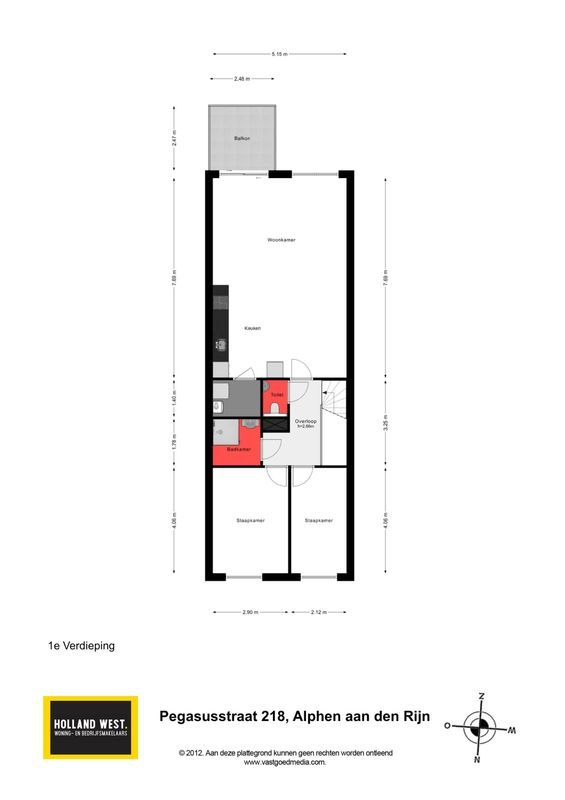 Pegasusstraat 218 Floorplan Blur 4