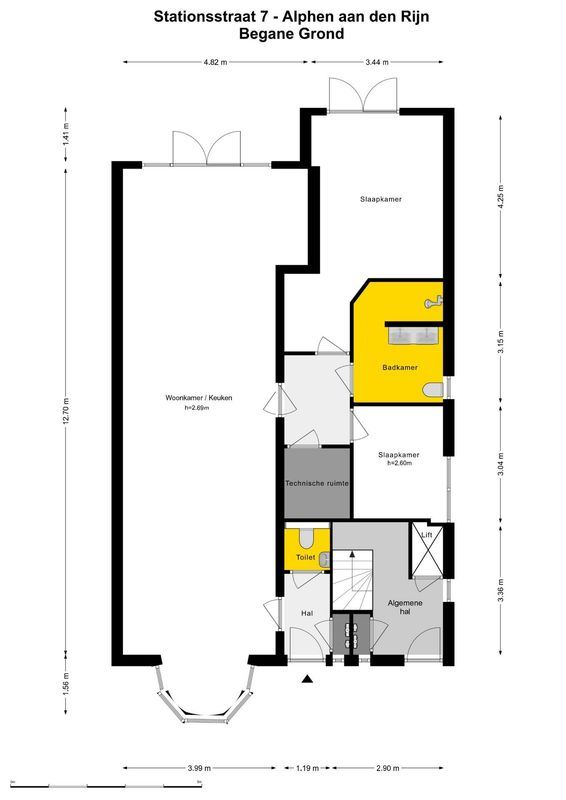 Stationsstraat Floorplan Blur 0