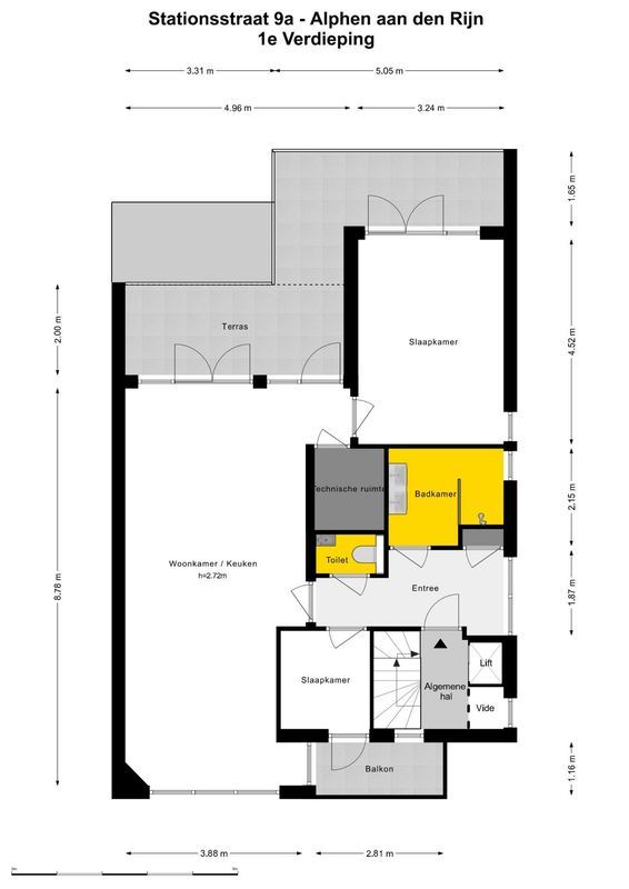 Stationsstraat Floorplan Blur 0