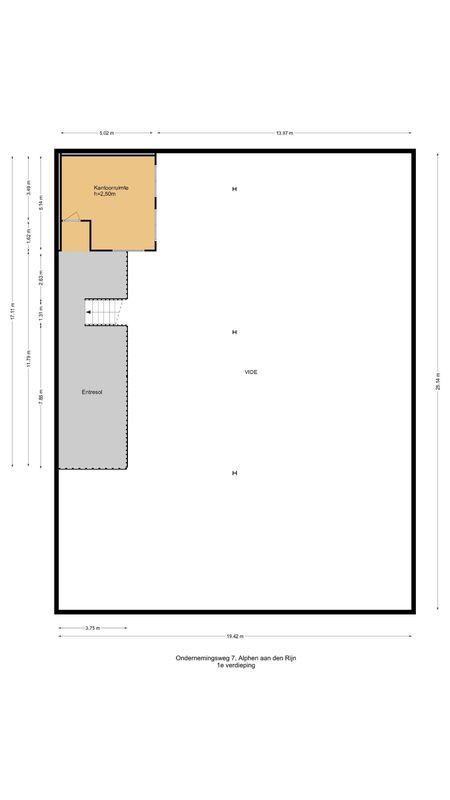 Ondernemingsweg Floorplan Blur 1