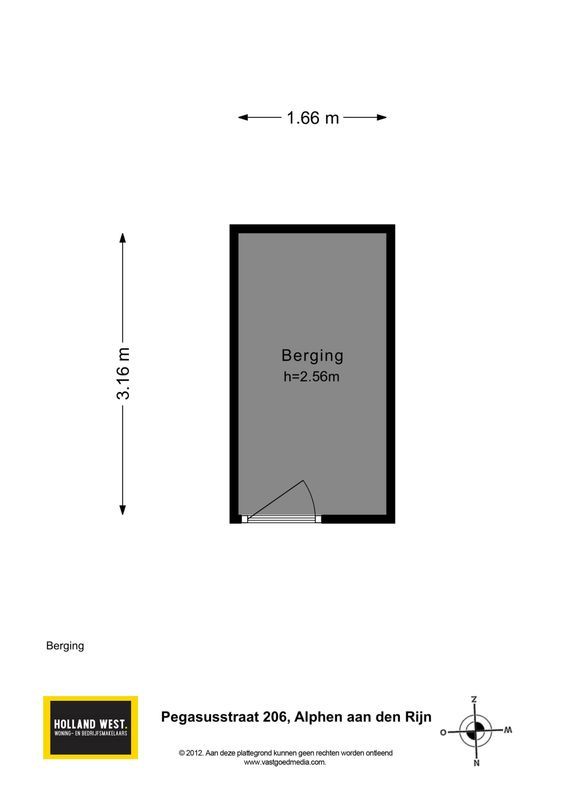 Pegasusstraat 206 Floorplan Blur 2