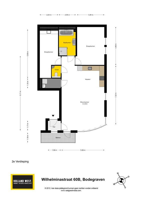 Wilhelminastraat 60-b Floorplan Blur 0