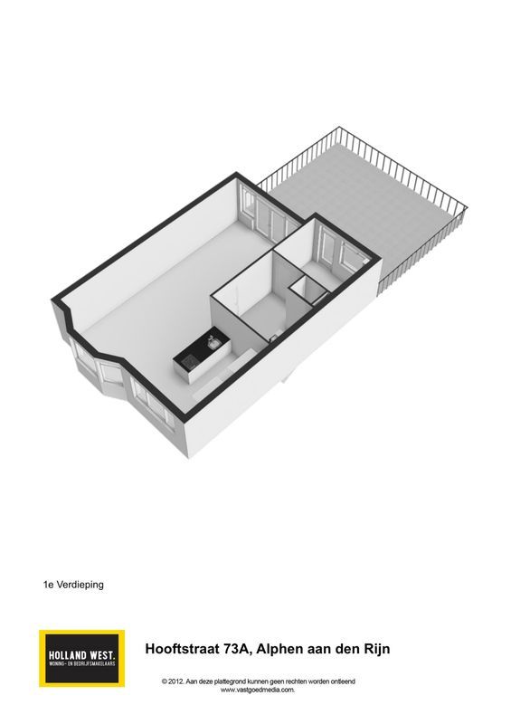 Hooftstraat 73-A Floorplan Blur 4