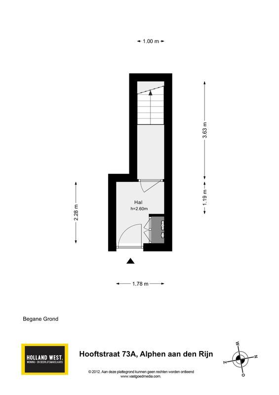 Hooftstraat 73-A Floorplan Blur 0