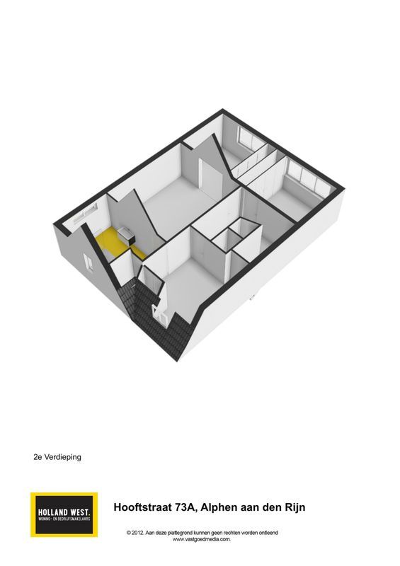 Hooftstraat 73-A Floorplan Blur 5