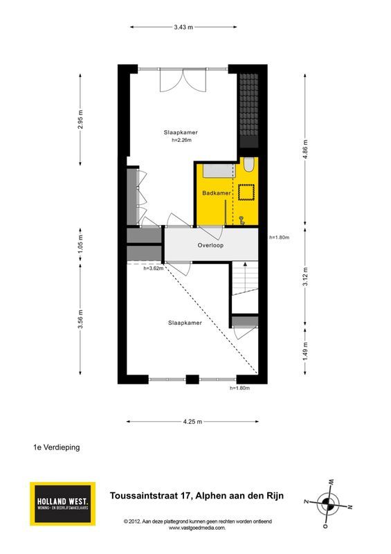 Toussaintstraat 17 Floorplan Blur 2