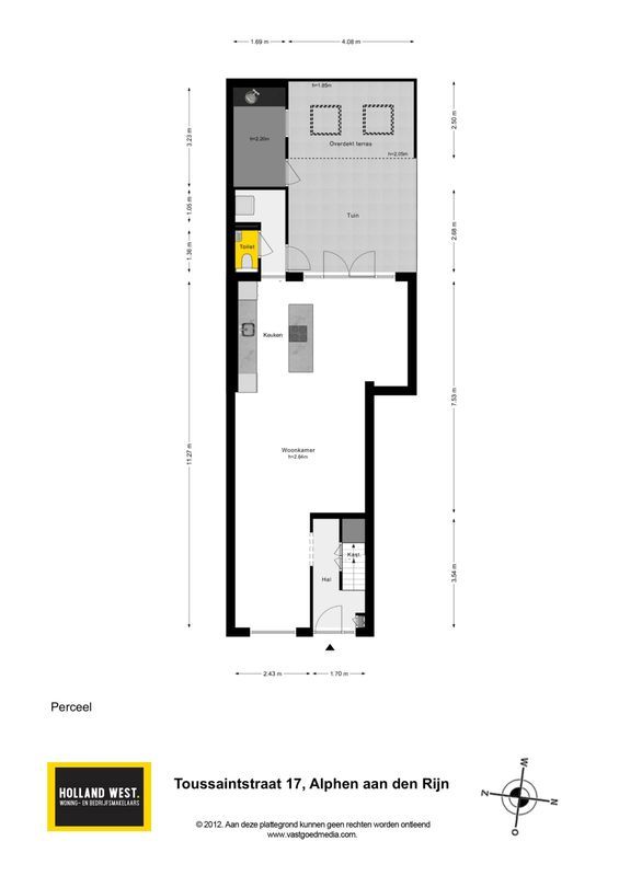 Toussaintstraat 17 Floorplan Blur 6