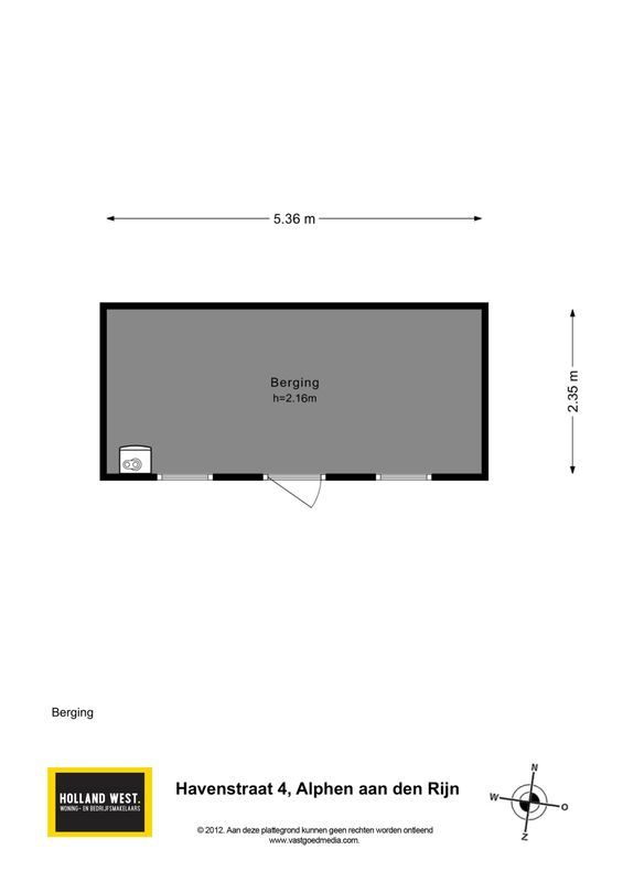 Havenstraat 4 Floorplan Blur 6