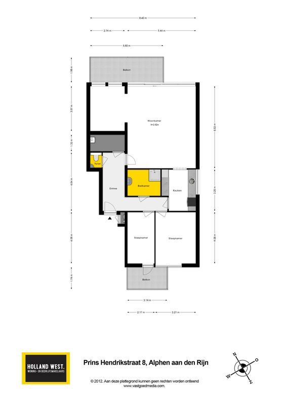 Prins Hendrikstraat 8 Floorplan Blur 0