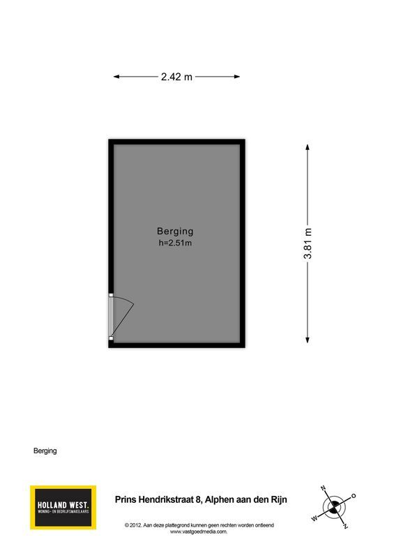 Prins Hendrikstraat 8 Floorplan Blur 2