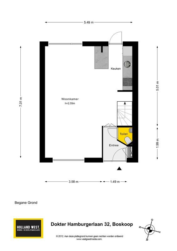 Dokter Hamburgerlaan 32 Floorplan Blur 1