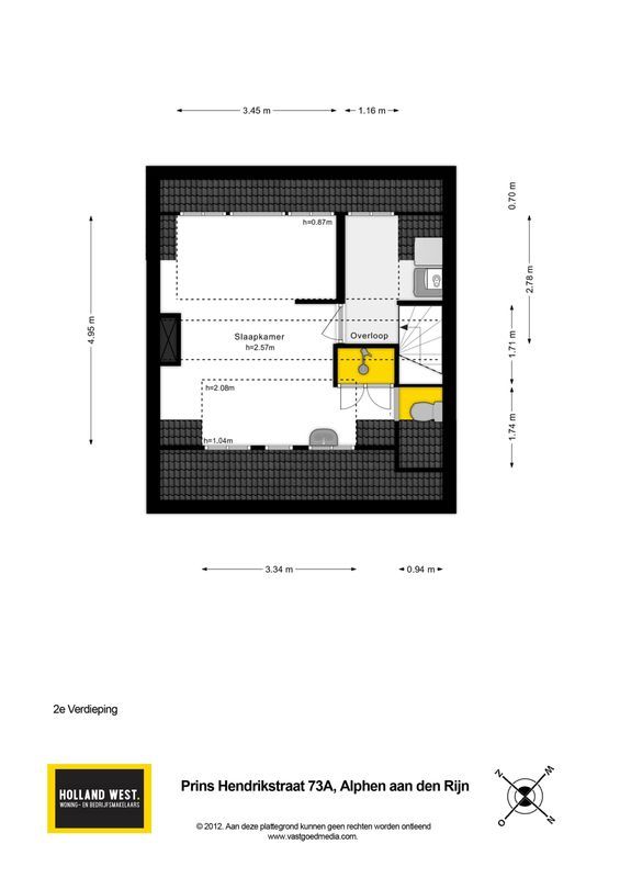Prins Hendrikstraat 73-A Floorplan Blur 3