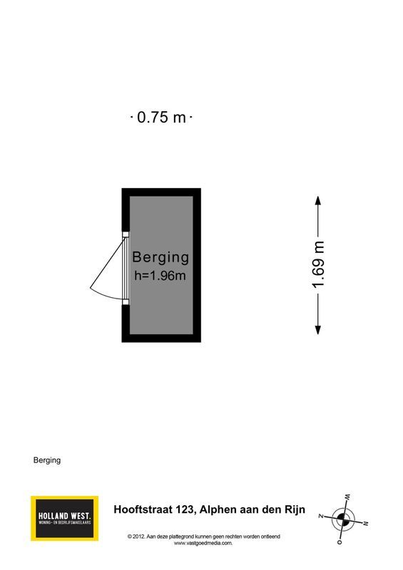 Hooftstraat 123 Floorplan Blur 3