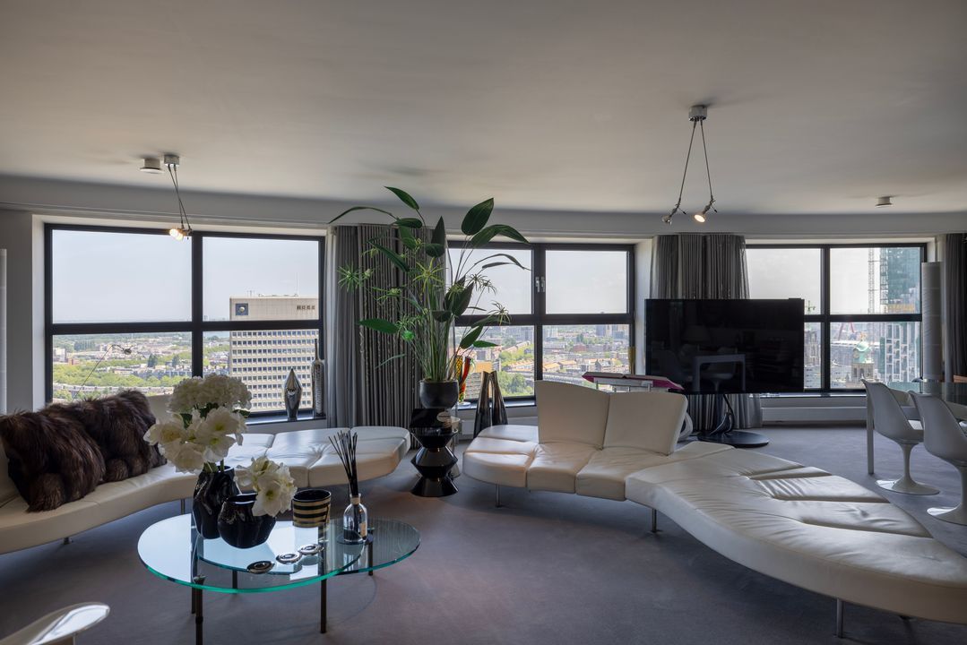 Stunning Rotterdam Harbour Penthouse With Private Wine Cellar image