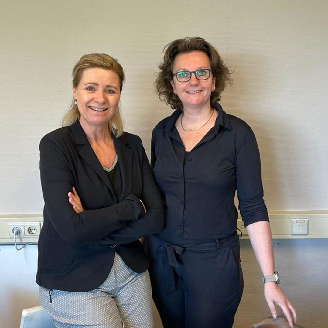 Josette Poels en Dorien Termeer