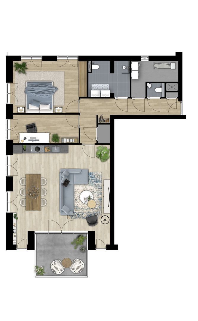 Het Havenhuys 25 Braassem II, Alphen aan den Rijn plattegrond-0