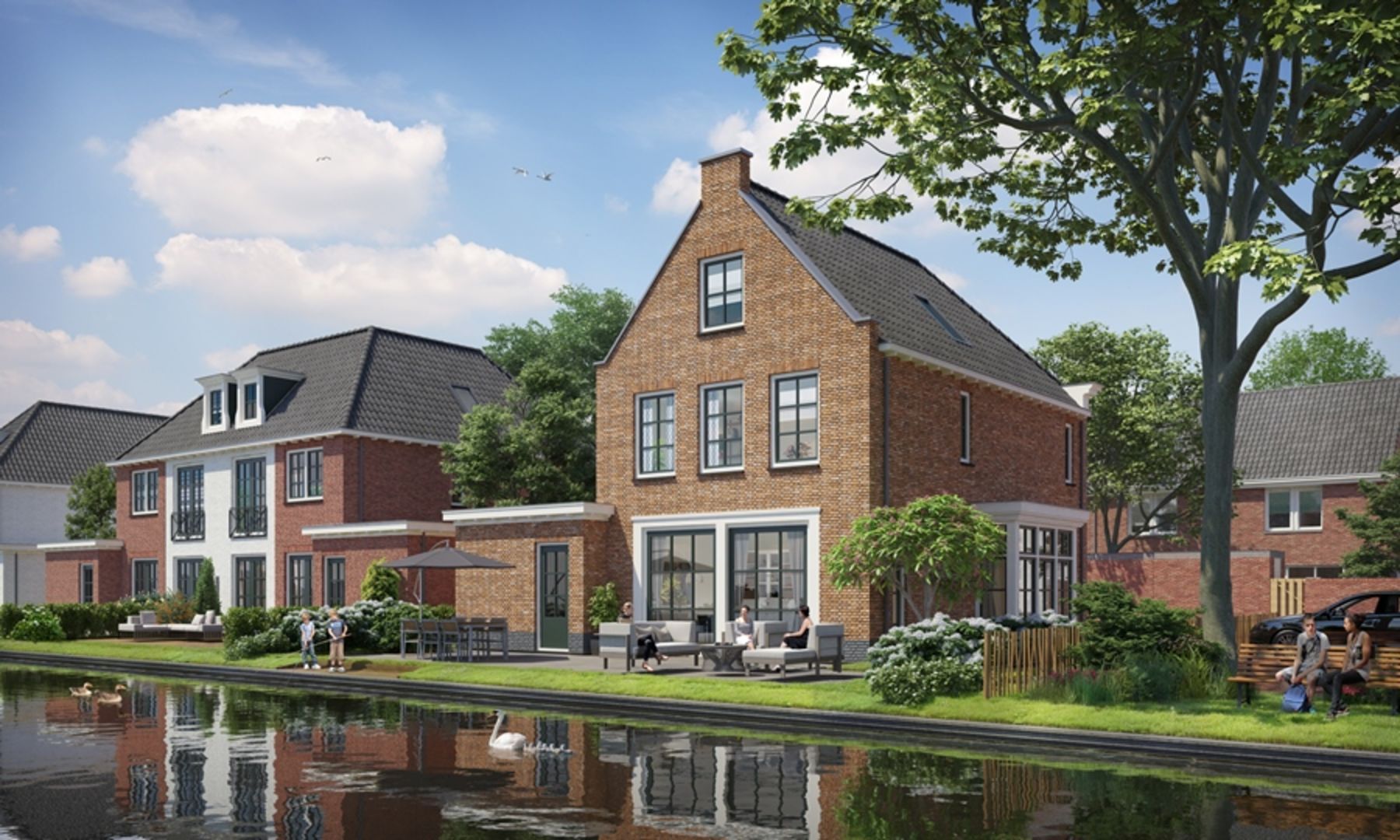 Nieuwbouwproject Werfkade in aanbouw