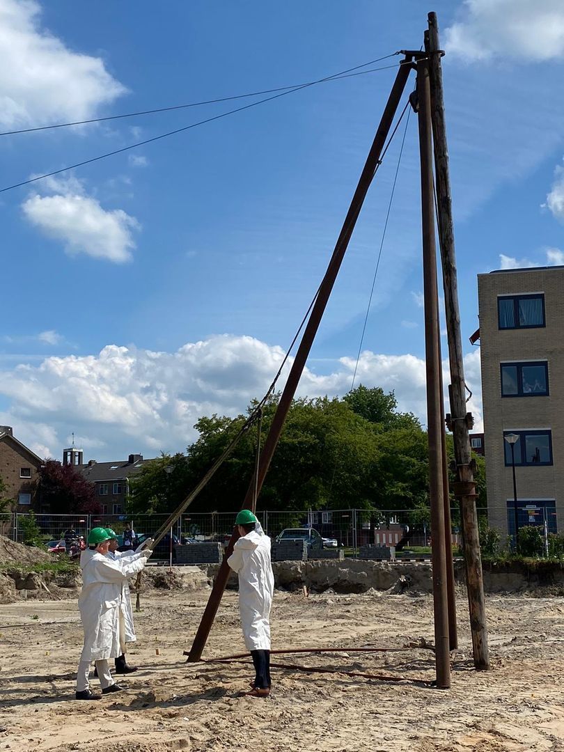 1e paal nieuwbouwproject De Harmonie geslagen!