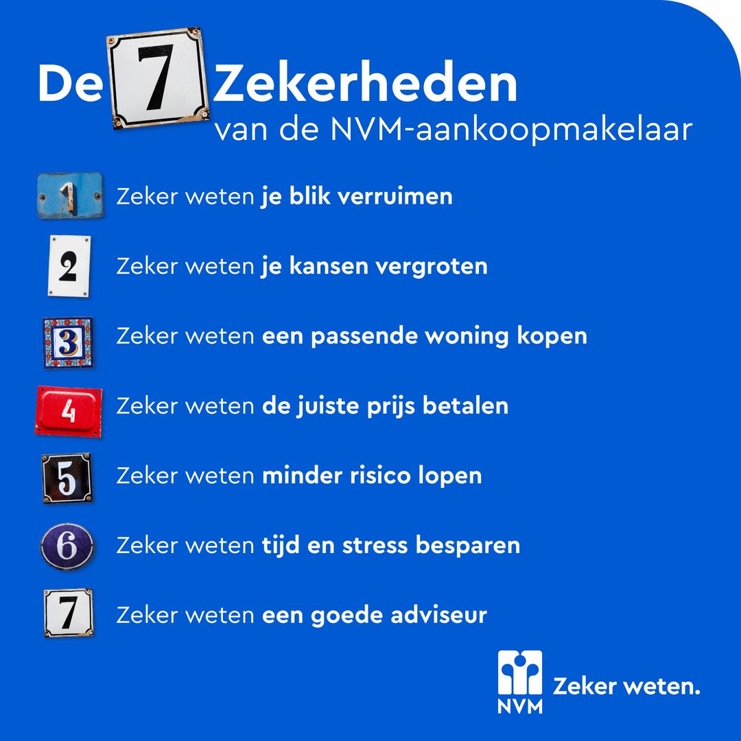 Waarom een NVM-aankoopmakelaar? image