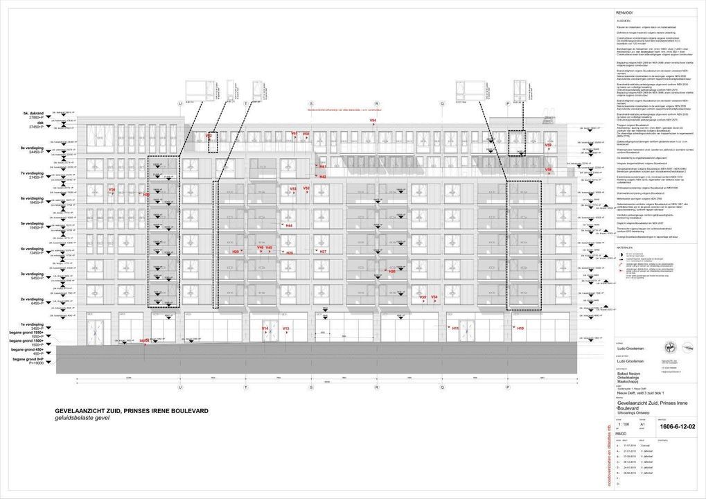 Irene Boulevard 52, Delft plattegrond-1