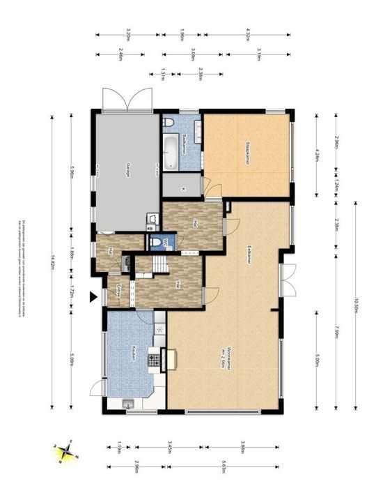 Meresteijn 3, Maasland plattegrond-1