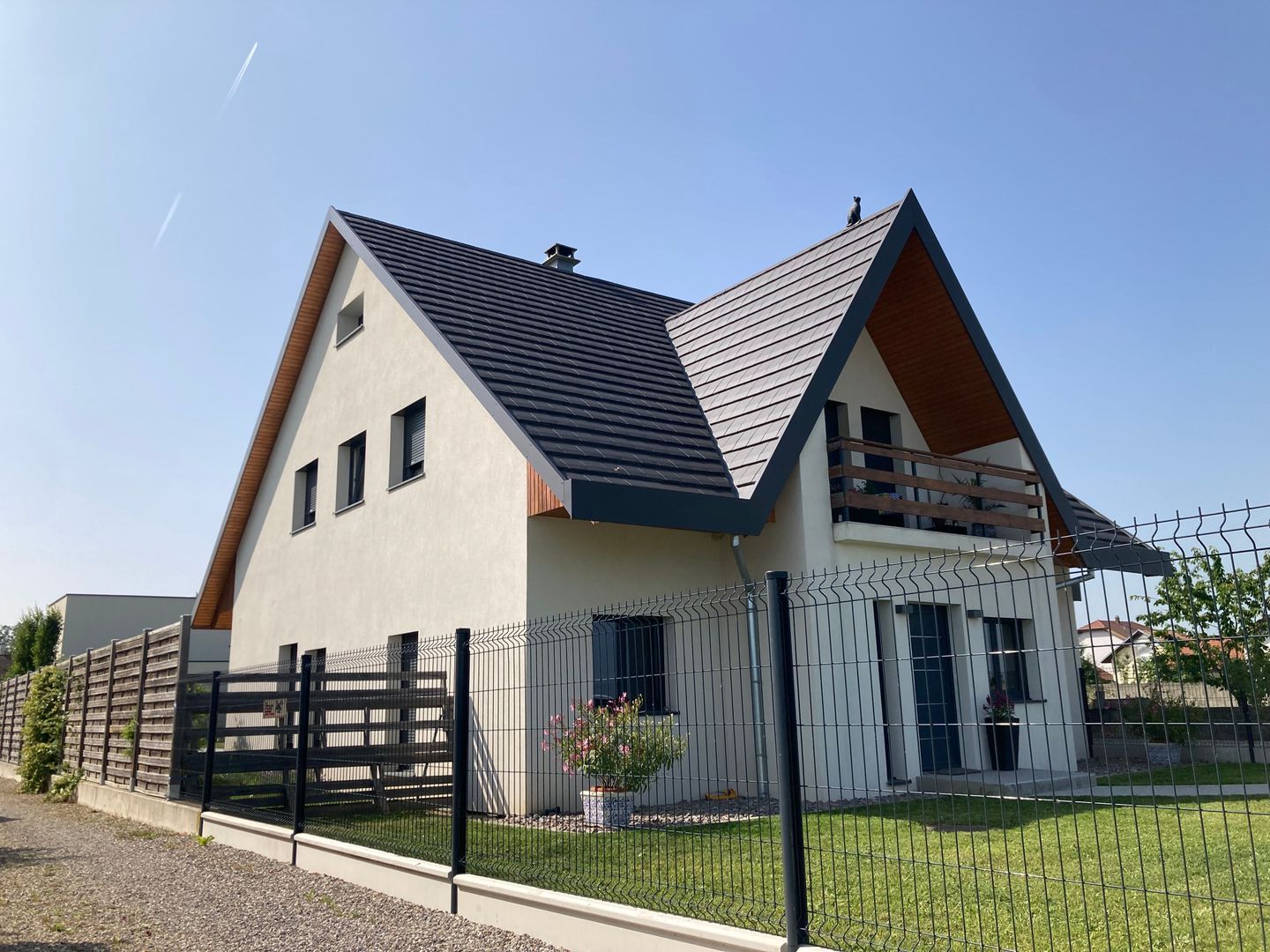 Recently built villa in Alsace, Oberhergheim (Colmar) foto-3