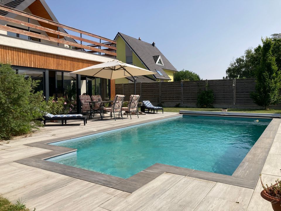 Recently built villa in Alsace, Oberhergheim (Colmar) foto-3
