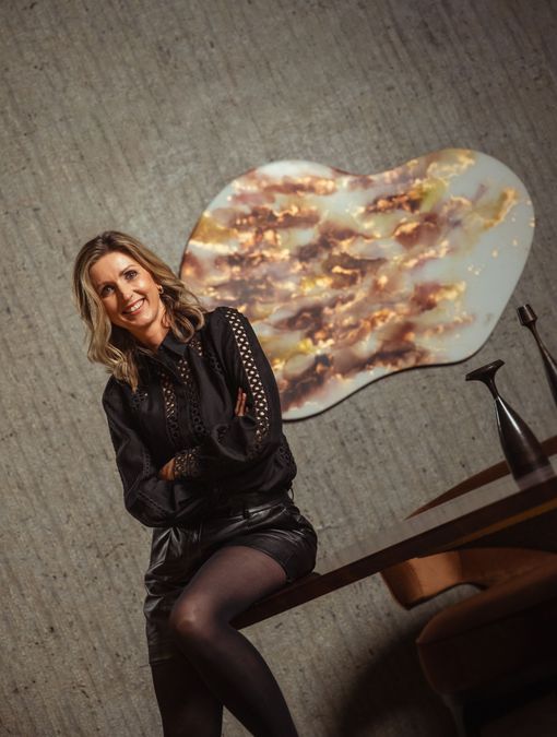 Unieke kunst van Stephanie van der Beek