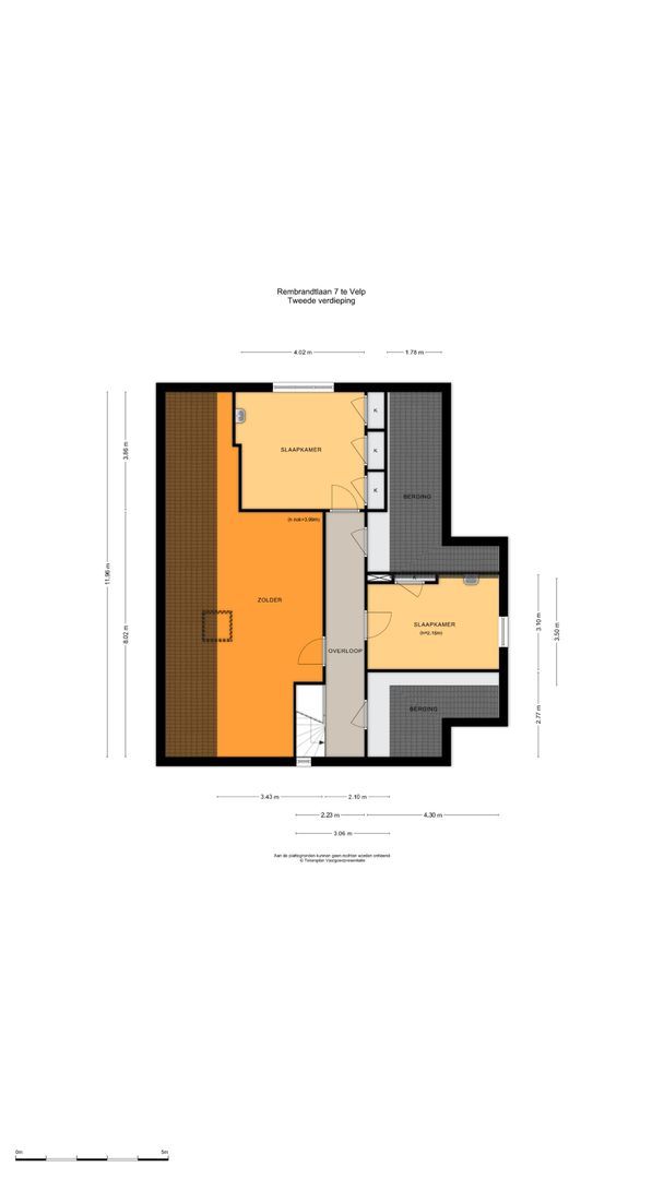 Rembrandtlaan 7, Velp plattegrond-3