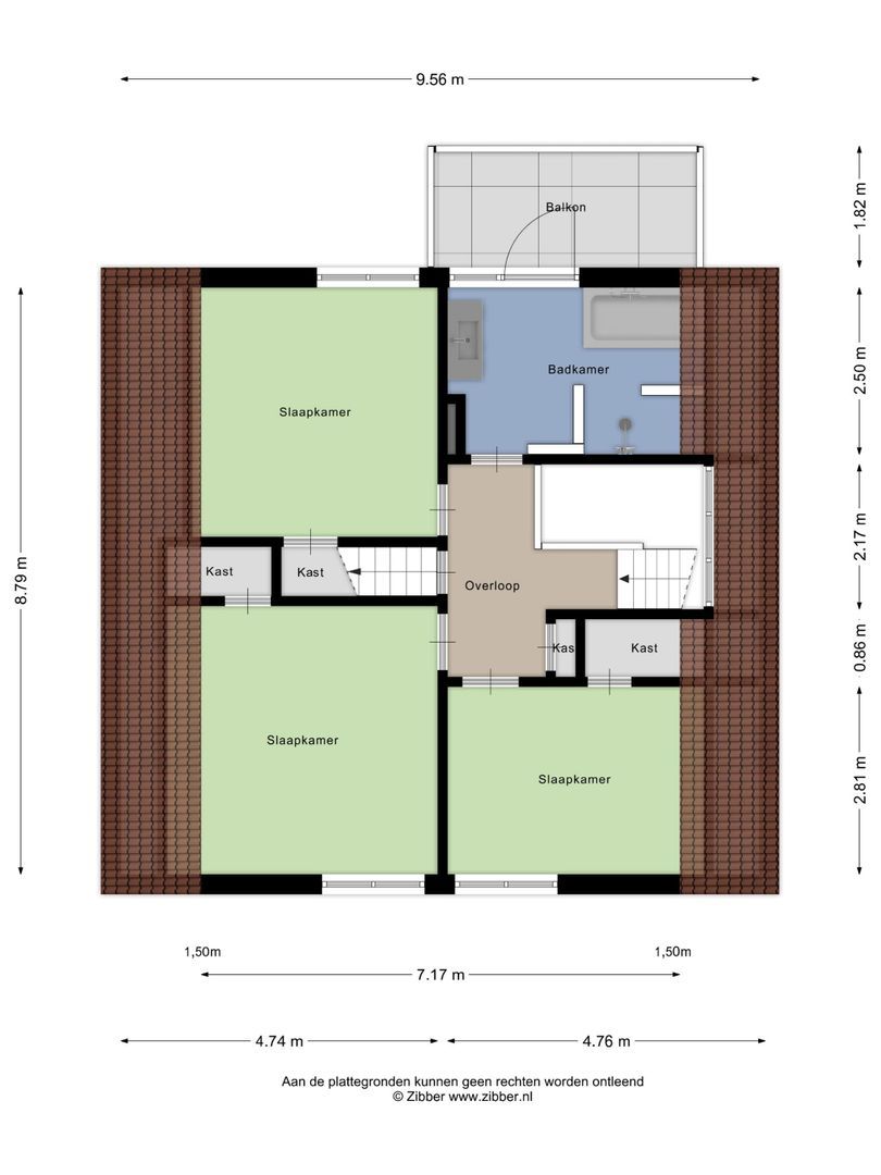 Hammerweg 64, Ommen plattegrond-1