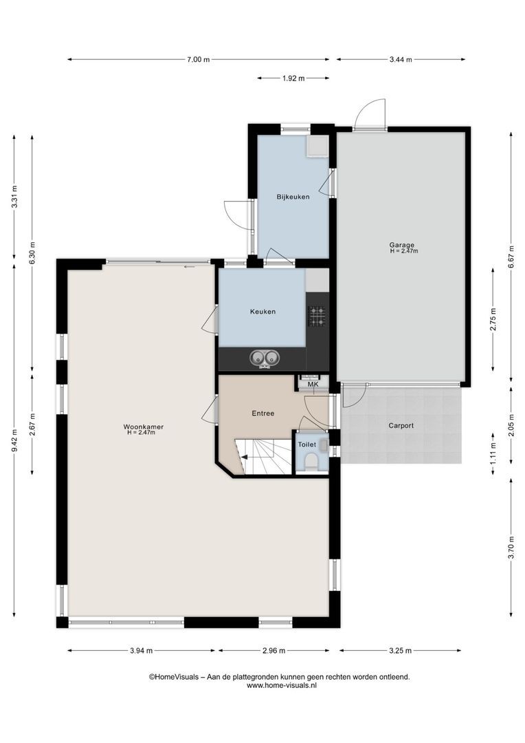 Polhaarweg 25, Dalfsen plattegrond-0