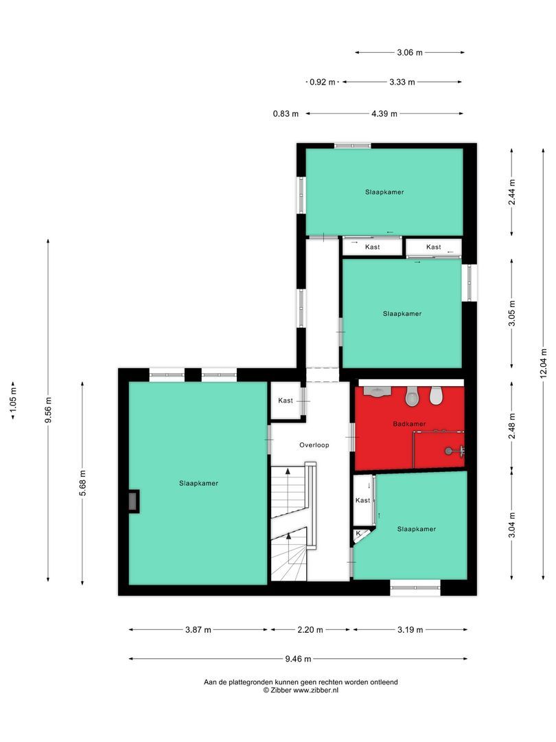 Mgr. Bosstraat 6, Uden plattegrond-1