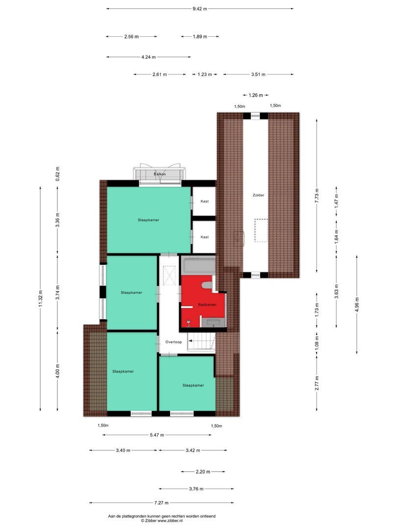 Spil 14, Schaijk plattegrond-1