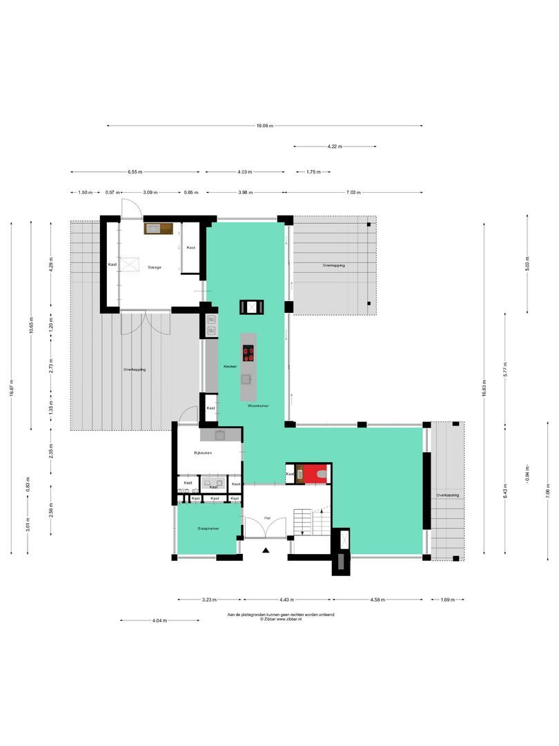 Klein Hoefblad 17, Uden plattegrond-0