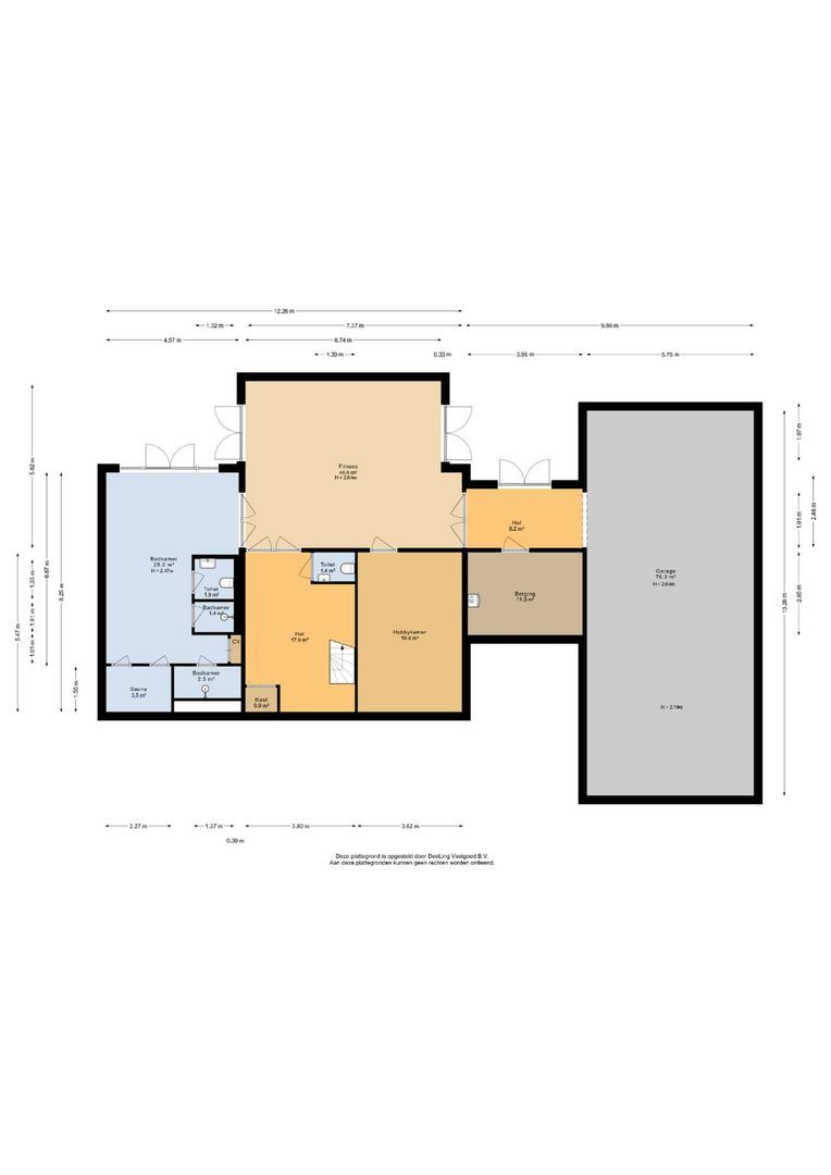 Mandefjild 2, Bakkeveen plattegrond-8