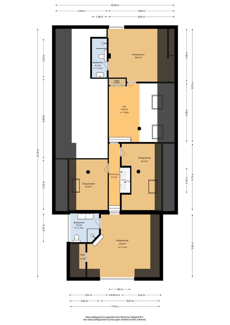 Durk Ljibbeswei 5, De Tike plattegrond-6