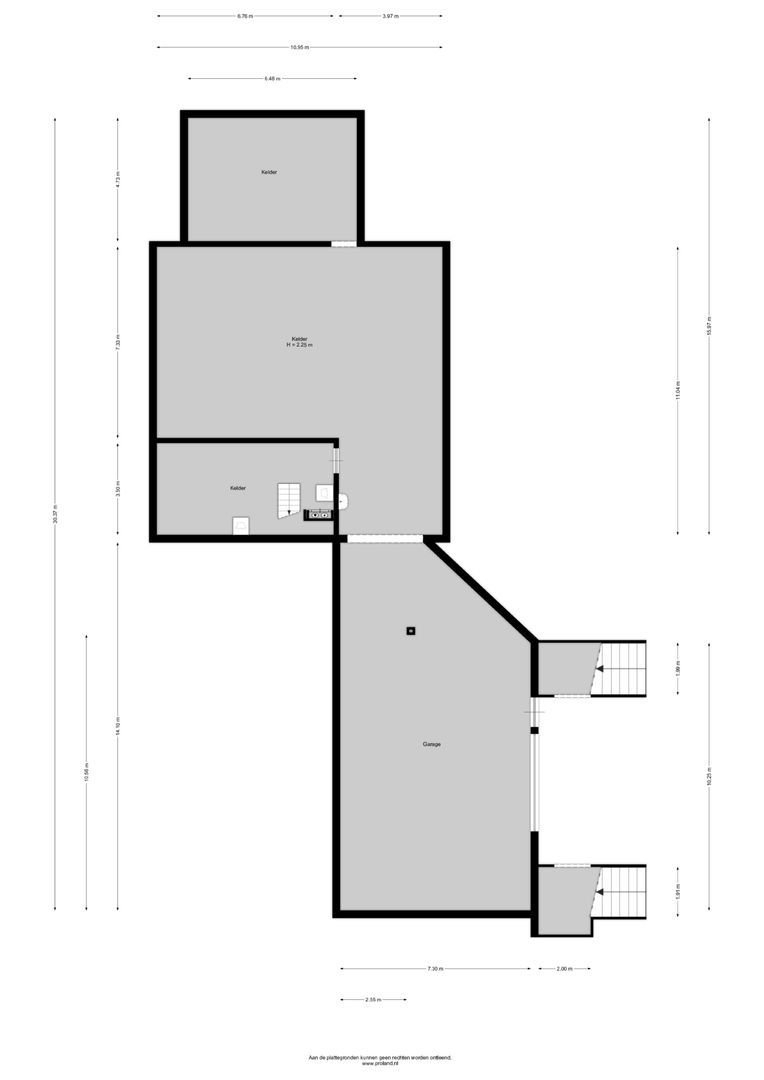 de Dôlle 16 A, De Trieme plattegrond-7
