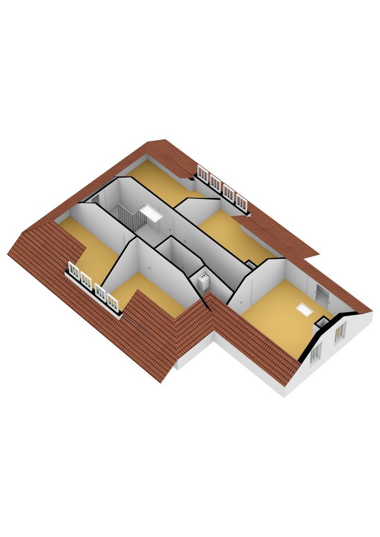 de Dôlle 16 A, De Trieme plattegrond-0