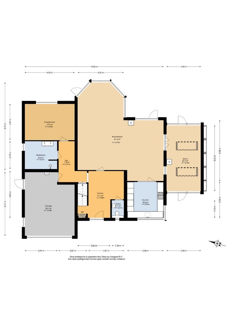 Nachtlân 86, De Wilgen plattegrond-0