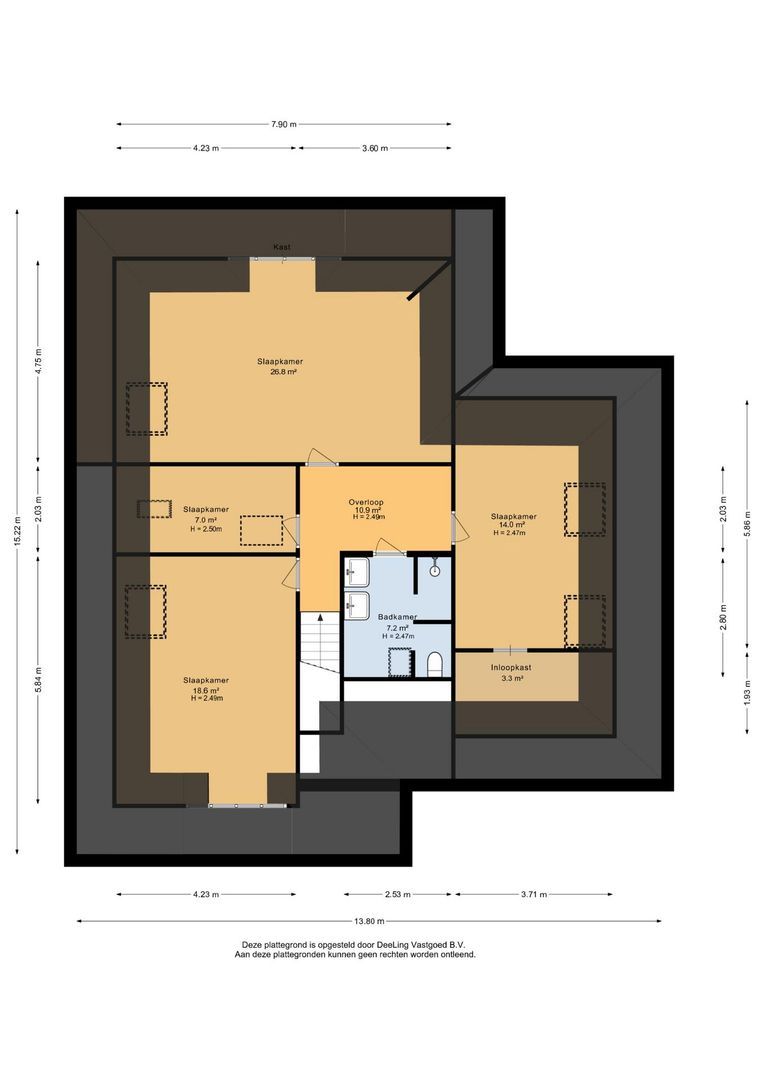 Nachtlân 86, De Wilgen plattegrond-2