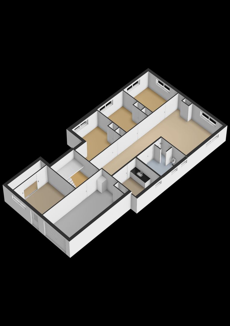 Slinge 44, Drachten plattegrond-9